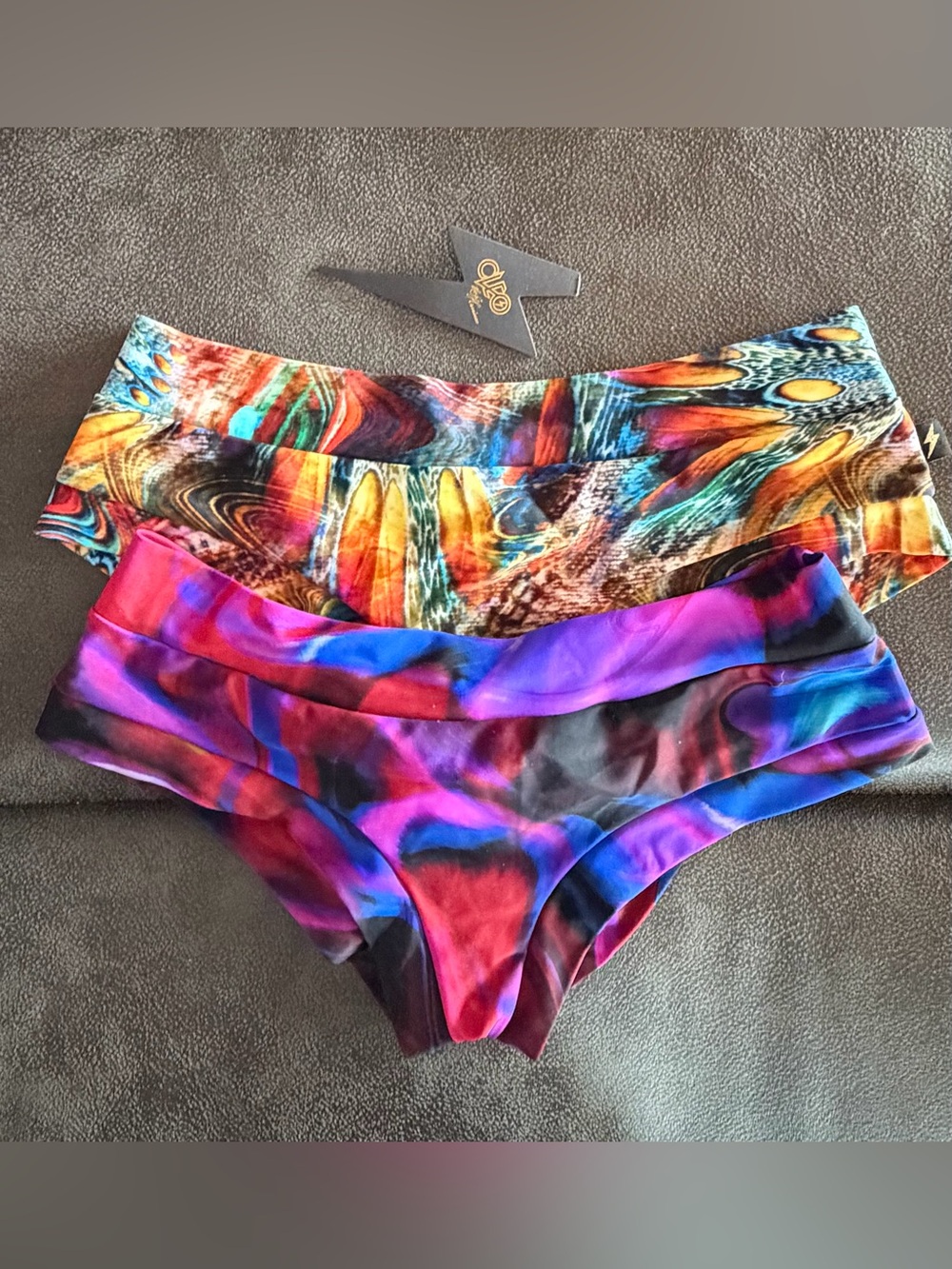 Cleo the Hurricane Pole Wear Low Rise Cheeky Bottoms - Size Small